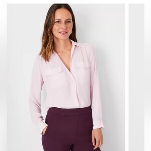 Ann Taylor Camp Shirt